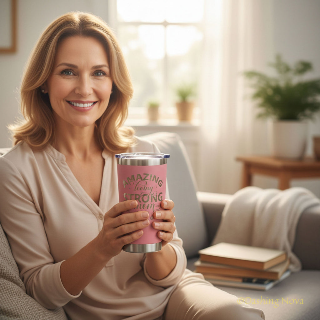 Best Mom Ever Tumbler Gift Set w/ Premium Gift Box