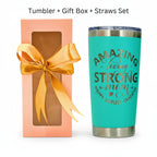 Best Mom Ever Tumbler Gift Set w/ Premium Gift Box