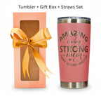 Best Mom Ever Tumbler Gift Set w/ Premium Gift Box