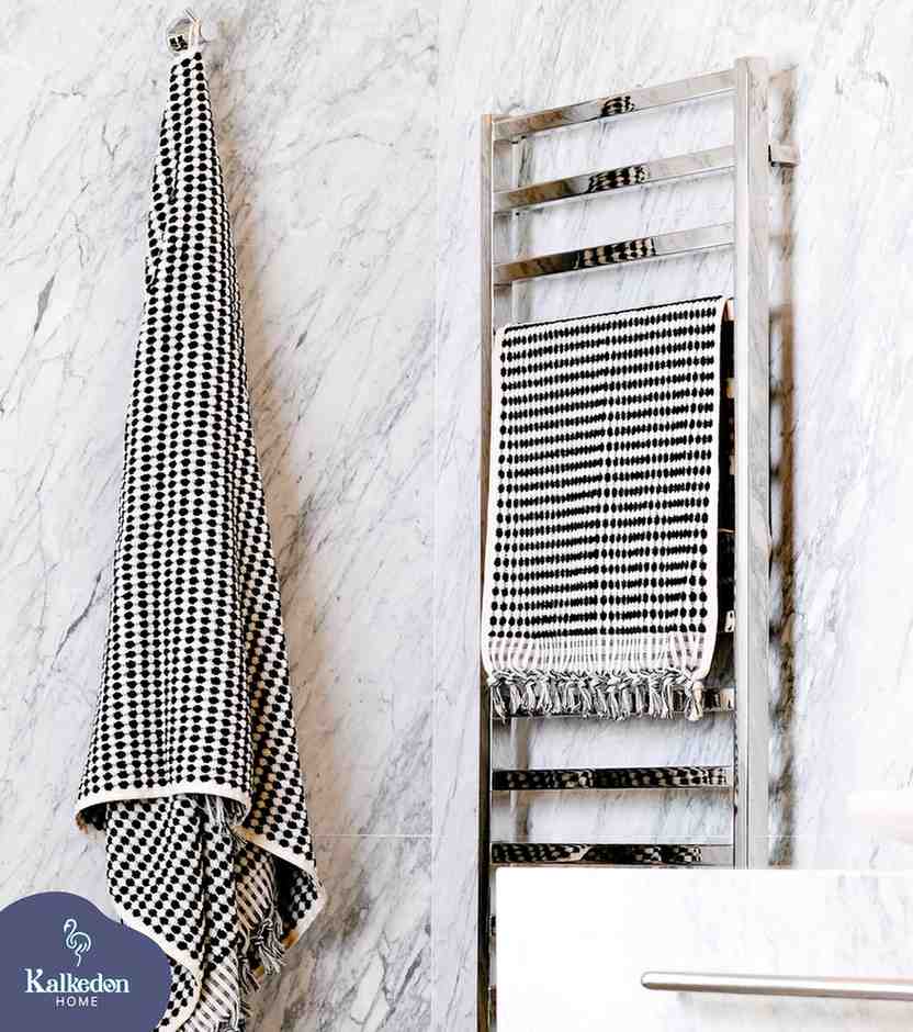 Turkish Cotton Pom Pom Bath Towel