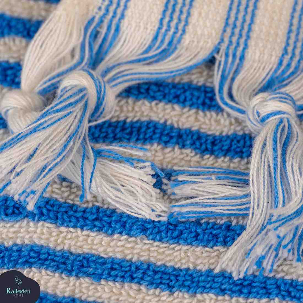 Striped Hand Towel for Bath & Kitchen
