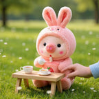 Boba Piggy Animal Plushie Gift for Girls & Boys