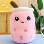 Boba Stuffed Animal, Bubble Tea Toy, Kawaii Novelty Figure