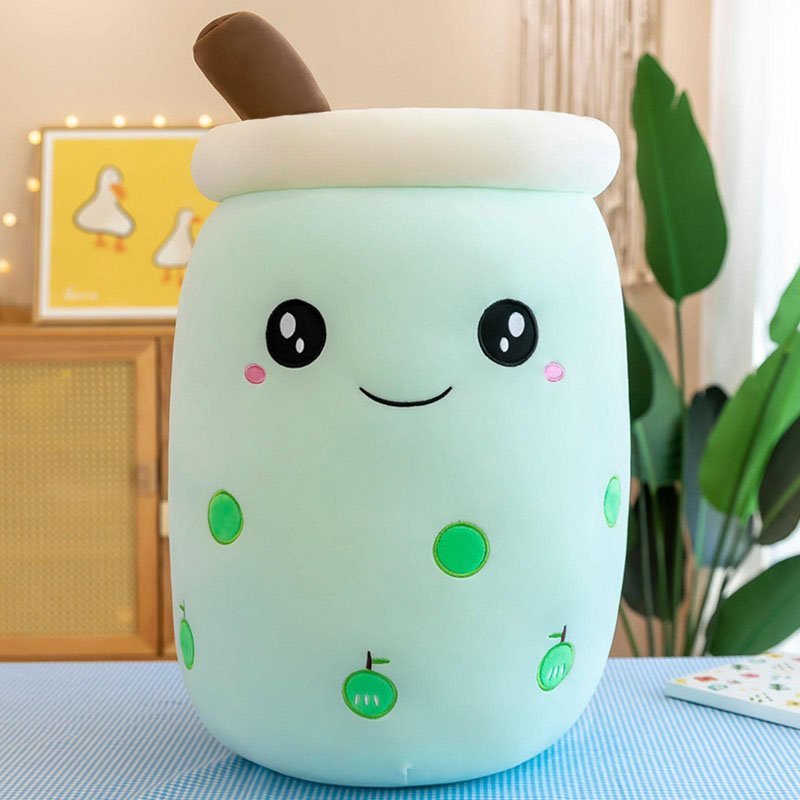 Boba Stuffed Animal, Bubble Tea Toy, Kawaii Novelty Figure