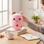 Boba Stuffed Animal, Bubble Tea Toy, Kawaii Novelty Figure