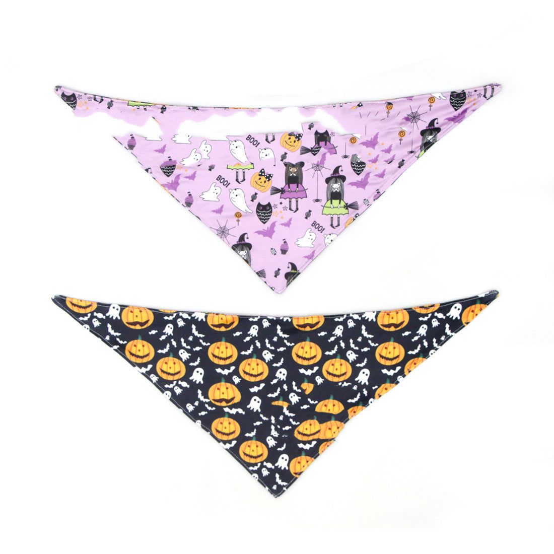 Halloween Double-sided Pet Bandana