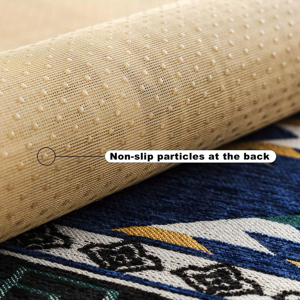 Boho Winter Couch Cover - Chic Snow Chenille Pet Protector