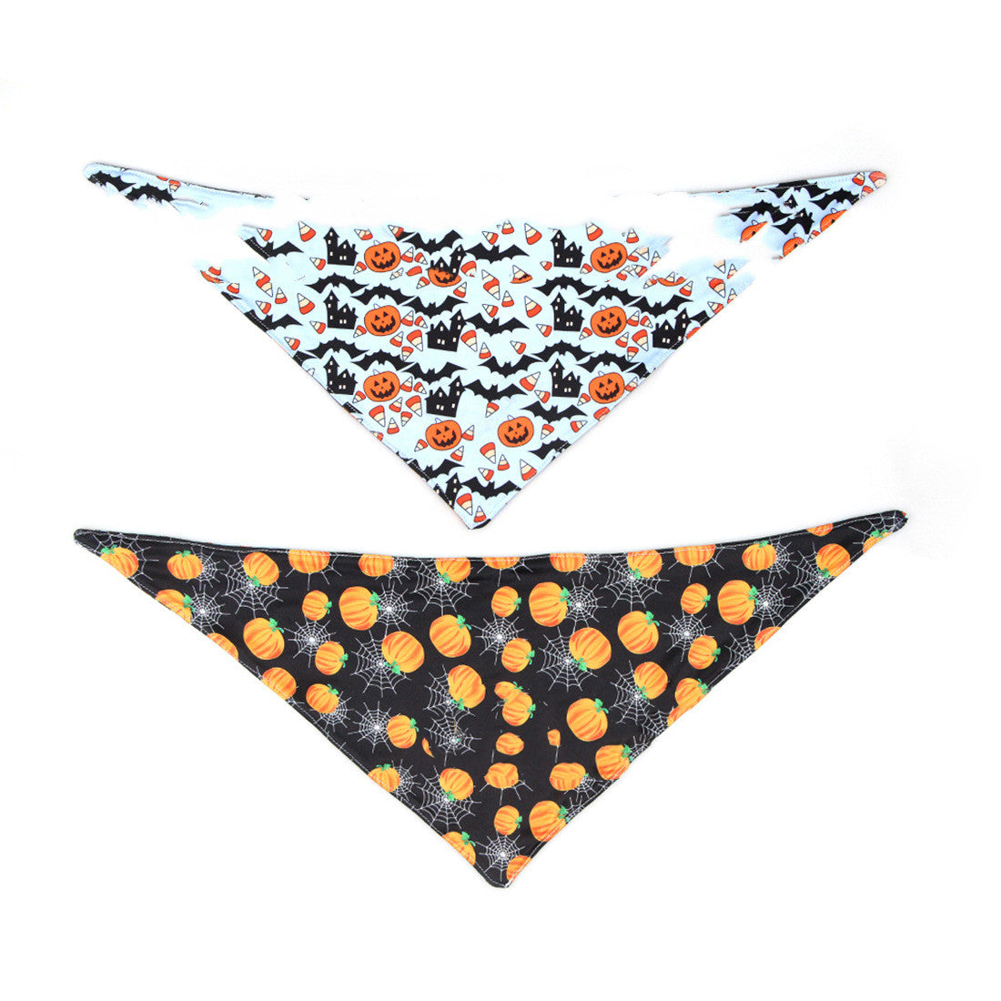 Halloween Double-sided Pet Bandana