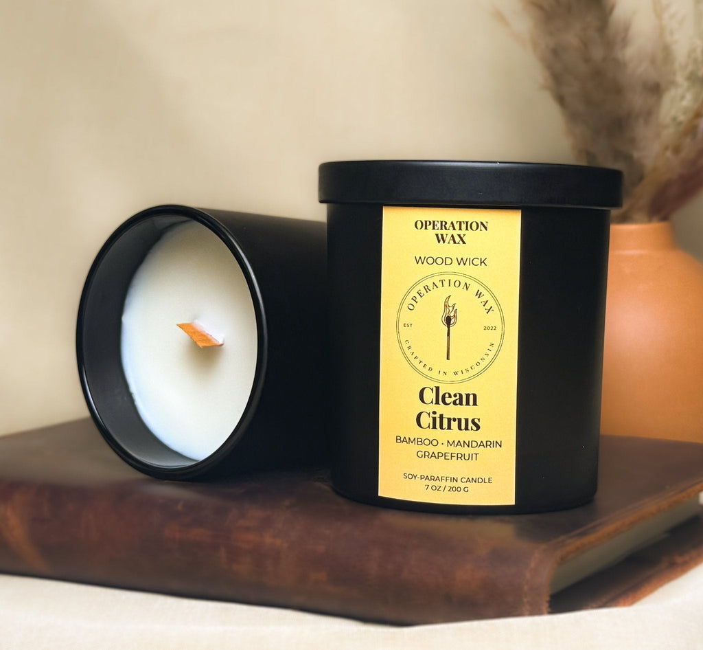 Clean Citrus Scented Candle
