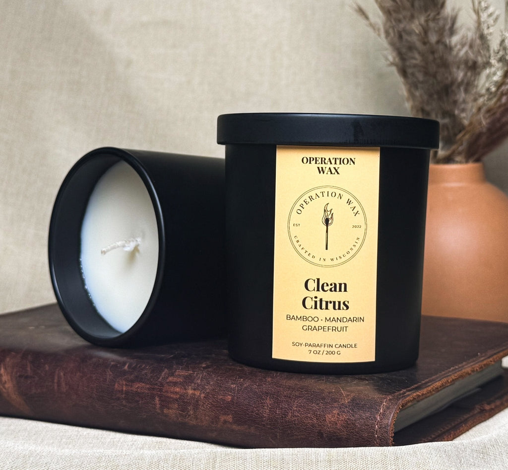 Clean Citrus Scented Candle