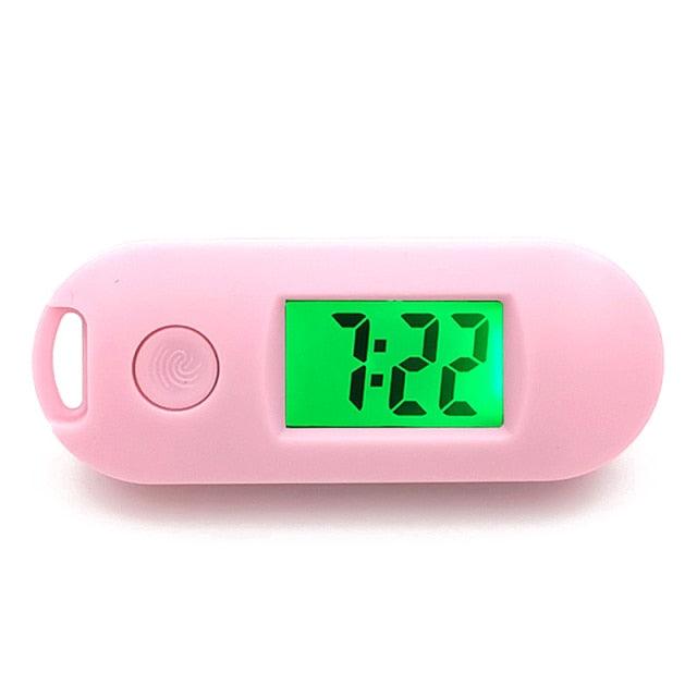 Wooden LED Alarm/Desk/Table Clock with Date, Temperature & Sound/Brightness Control