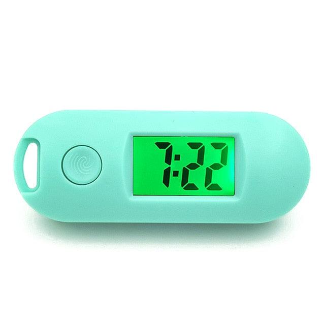 Wooden LED Alarm/Desk/Table Clock with Date, Temperature & Sound/Brightness Control