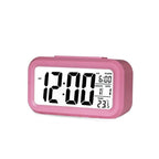 Wooden LED Alarm/Desk/Table Clock with Date, Temperature & Sound/Brightness Control