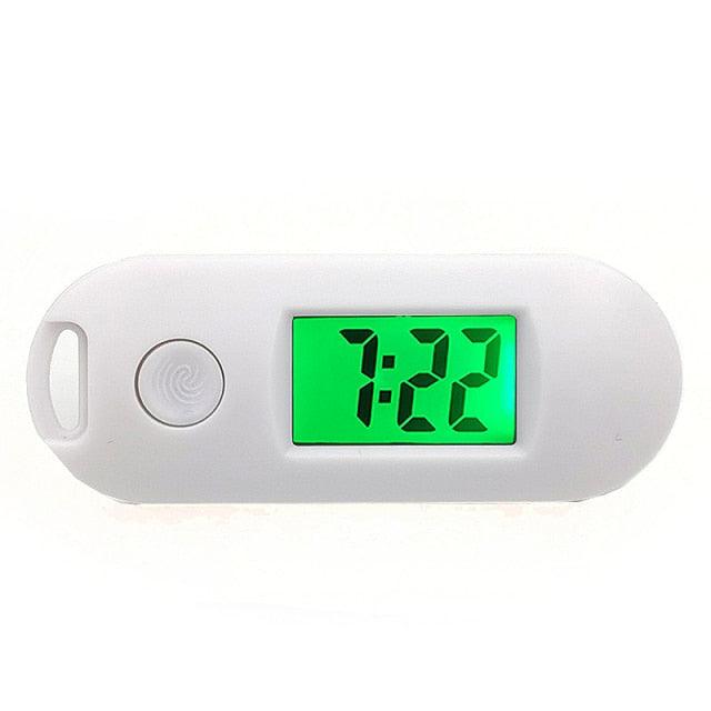 Wooden LED Alarm/Desk/Table Clock with Date, Temperature & Sound/Brightness Control