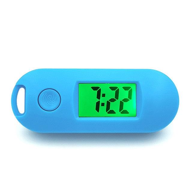 Wooden LED Alarm/Desk/Table Clock with Date, Temperature & Sound/Brightness Control