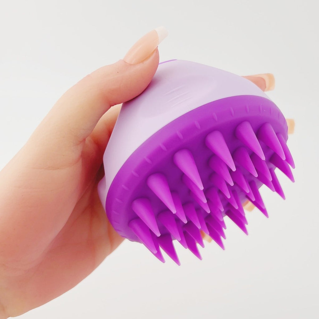 Shampoo Scrubber Brush for Shower and Hair Cleaning