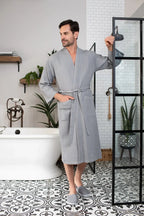 Waffle Bathrobe for Men