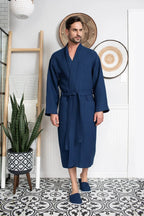 Waffle Bathrobe for Men