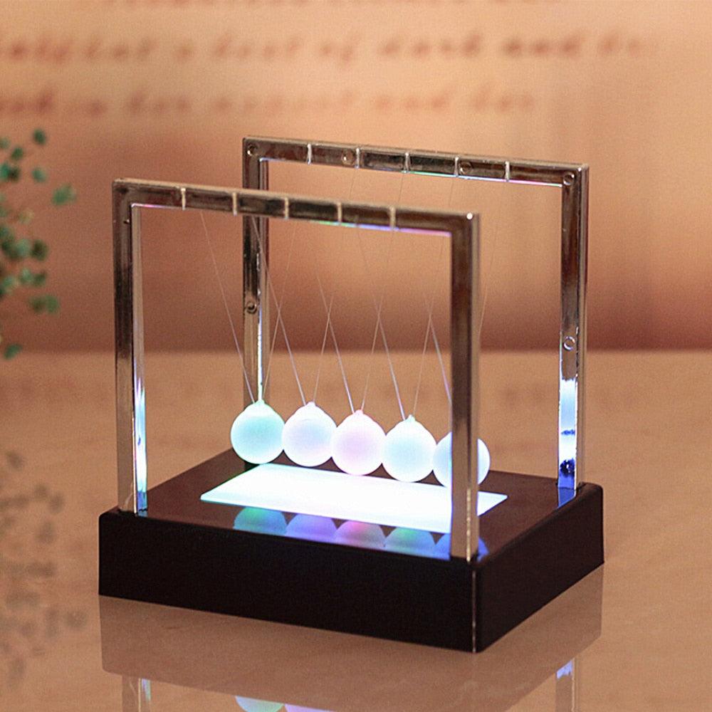 LED Swing-Ball Luminous Magnetic Levitation Office Decoration Night Light