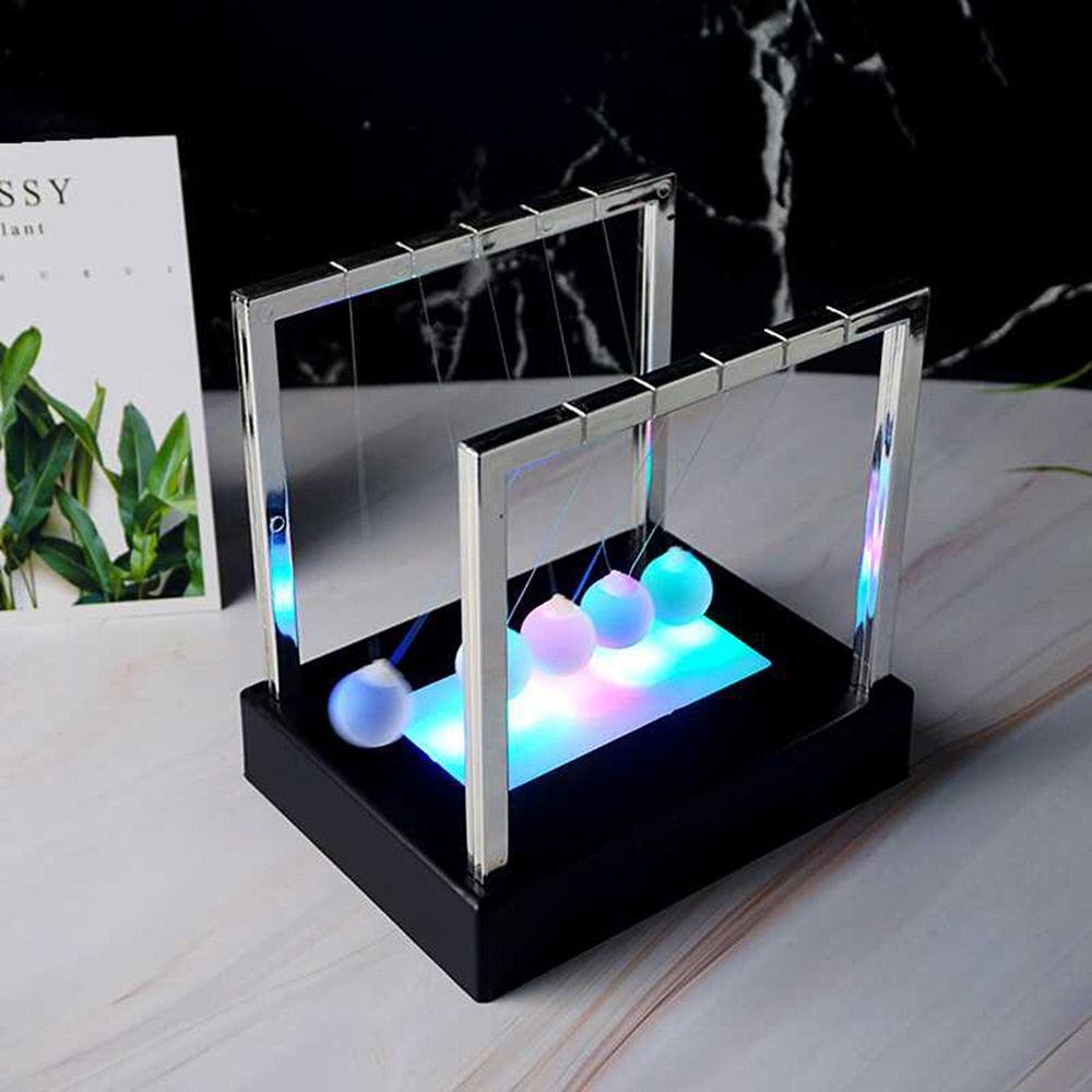 LED Swing-Ball Luminous Magnetic Levitation Office Decoration Night Light