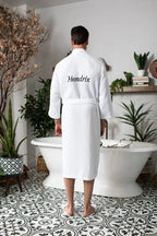 Waffle Bathrobe for Men