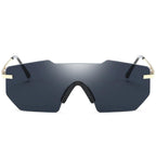Cycling Glasseses Sports Sunglasses UV400 Protection Baseball Fishing Ski Running Go Unisex Polarized Rectangle Shape Sunglasses For Men & Women Retro Shape Mirror Frameless Glasses
