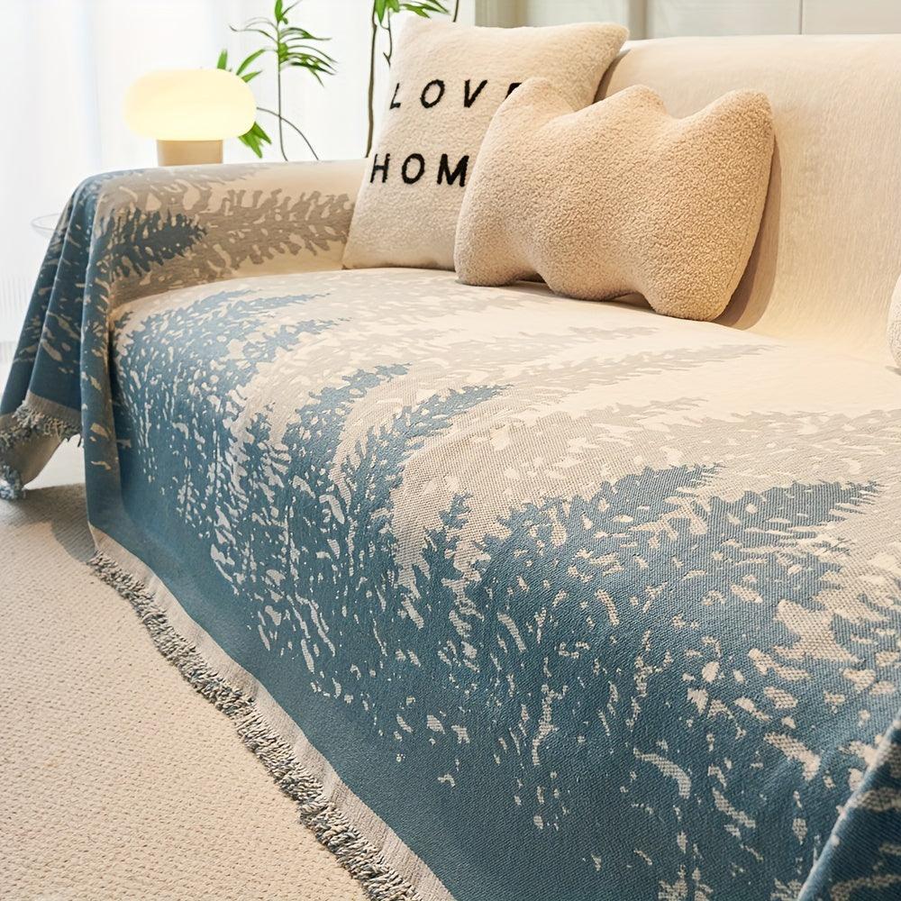 Sofa Cover Contemporary Forest Autumn & Holidays, Waterproof Pet Protection