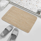 Wicker  Water and Dirt-Trapping Bath Mat Entry Mat