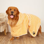 Pet Dogs And Cats Microfiber Bathrobe Towel