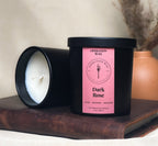 Dark Rose Scented Candle