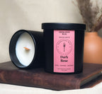 Dark Rose Scented Candle
