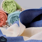 Herringbone 100% Turkish Cotton Beach & Bath Towel
