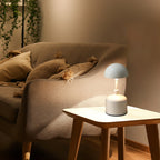 Set of 2 Rechargeable Mushroom Lamps
