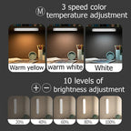 Desk Lamp USB Lamp USB LED Light Computer Table Lamp Magnetic Office Study Reading Light Rechargeable For Bedroom Decorative Table Lamp Cute Study Lamps for Bedroom Décor