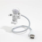 Desk Lamps Lights New Fashion Novelty Romantic Baby Led Bulbs Usb Port Dc Resin Knob Switch Wedge Night Plug Astronauts Decorative Table Lamp Cute Study Lamps for Bedroom Décor