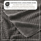 Cotton Diamond Waffle Weave Bath Towel Set - Grayson Collection