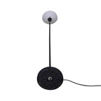 Torchiere Floor Lamp Black Minimalist Standing Light with 3-Way Switch Light Bulbs Not Included
