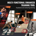 Plyometric Jump Box, 12 Inch Plyo Box, Steel Plyometric Platform and Jumping Agility Box, Anti-Slip Fitness Exercise Step Up Box for Home Gym Training, Conditioning Strength Training, Red