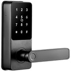 Smart Lock, 5-in-1 Smart Door Knob, Fingerprint Deadbolt with App Control, Bluetooth Smart Lock, Keyless Entry Door Lock with Handle, Biometric Door Lock, Keypad Digital Door Lock for Front Door