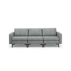 Convertible Sofa Couch with Magazine Pockets 3-Seat with 2 USB Port