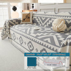 Boho-Chic All-Season Sofa Cover |Various Colors Pet Proof Couch Cover
