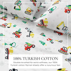 Turkish Cotton Christmas Flannel Sheet - Whittaker Collection