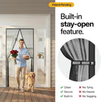 AUGO Heavy Duty Magnetic Screen Door - Self-Sealing for Ultimate Bug Protection