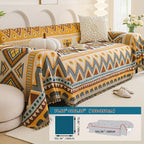 Boho Chic Double-sided Chenille Sofa Cover 6 Gorgeous styles For all Seasons