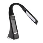 Eco-friendly LED Desk Lamp Multifunction Dimmable Reading Lamp With Calendar Temperature Alarm Clock for Office Bedroom Dorm Decorative Table Lamp Cute Study Lamps for Bedroom Décor