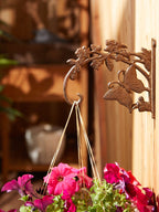 BUTTERFLY CAST IRON PLANTER BRACKET