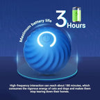 Smart Dog Interactive Toy Ball Automatic Moving Bouncing Rolling Ball USB
