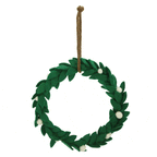 Felt Mistletoe Wreath
