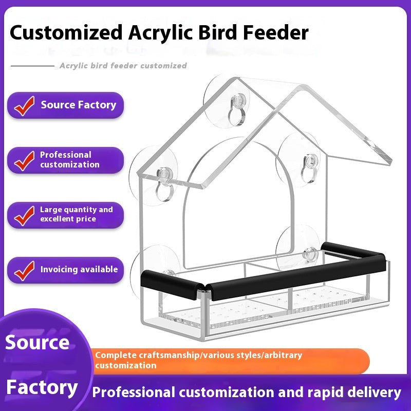 Window Watcher Bird Feeder