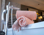 Striped Hand Towel for Bath & Kitchen
